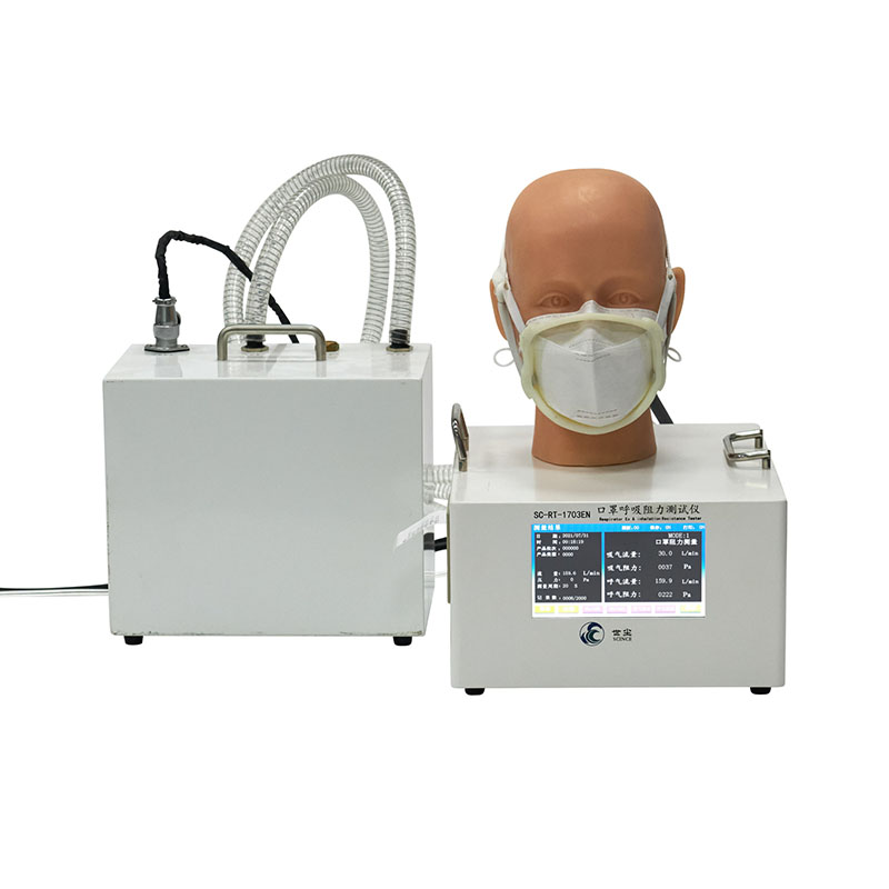Comprobador de resistencia a inhalación y explosión de respiradores SC-RT-1703EN
